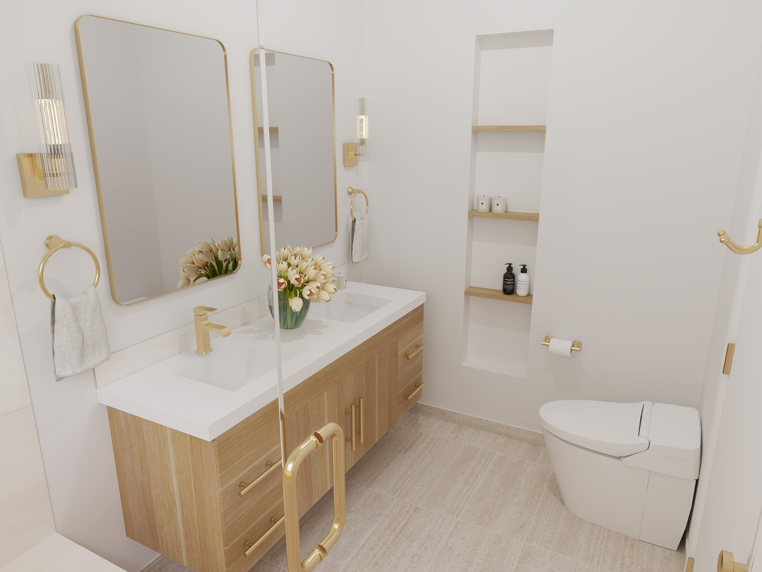 Modern bathroom